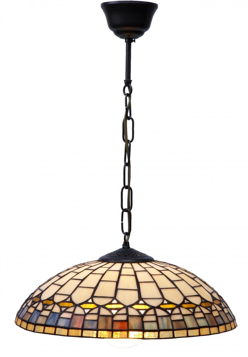 d.40cm Colgante de techo con cadena Tiffany Serie Quarz