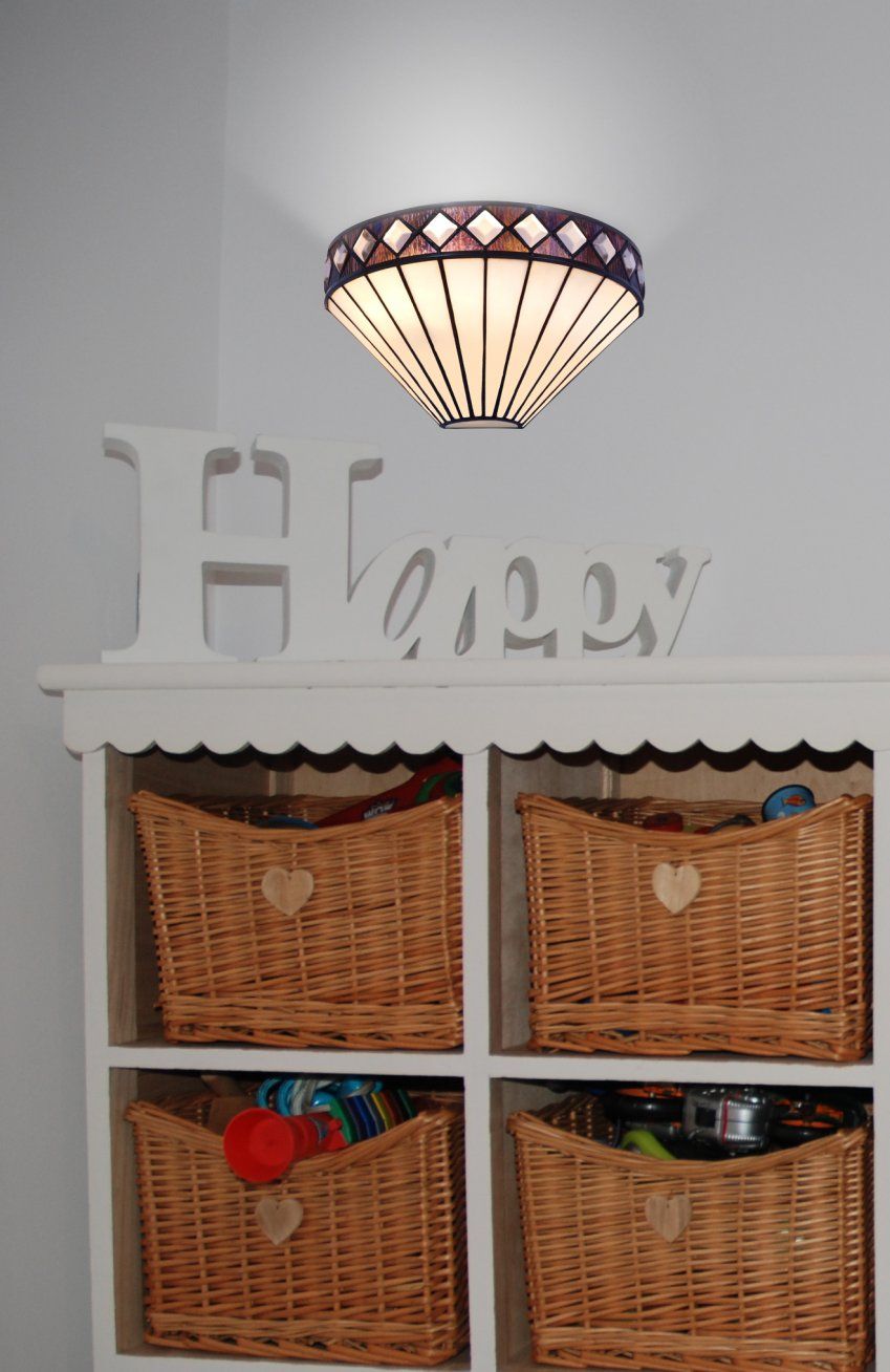 Lampara de pared de medialuna