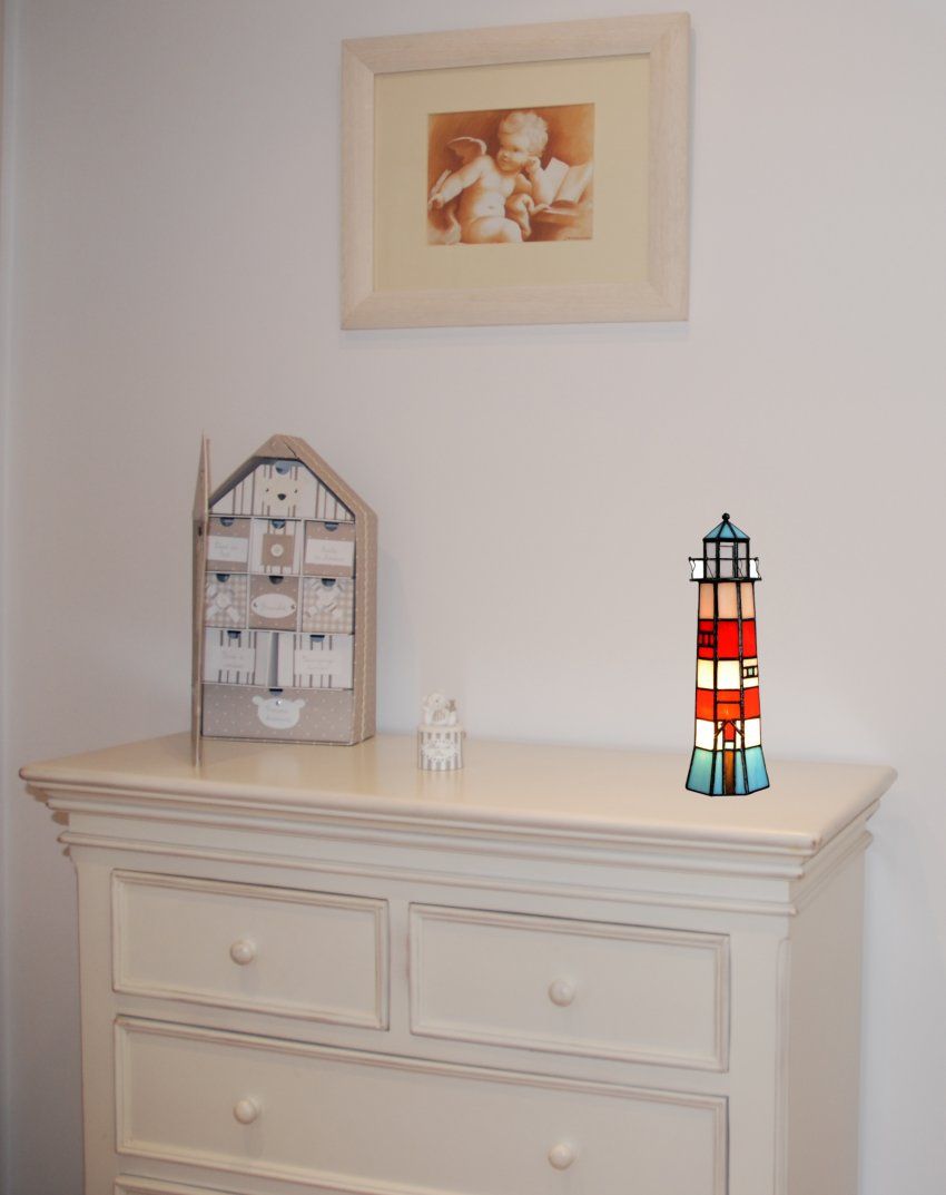 d.12cm. Figura faro Tiffany Serie Compact II