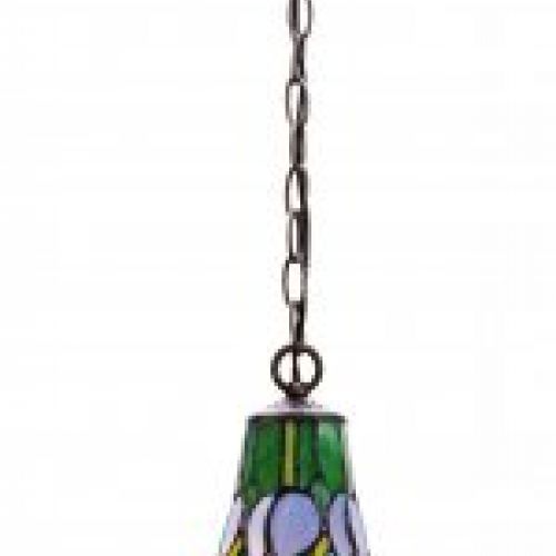 d.25cm Lámpara colgante de techo con cadena Tiffany Serie Butterfly
