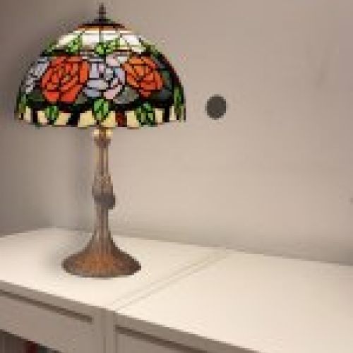 d.30cm Lámpara de mesa mediana 2 luces