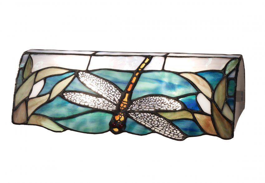 Pantalla suelta rectangular color azul