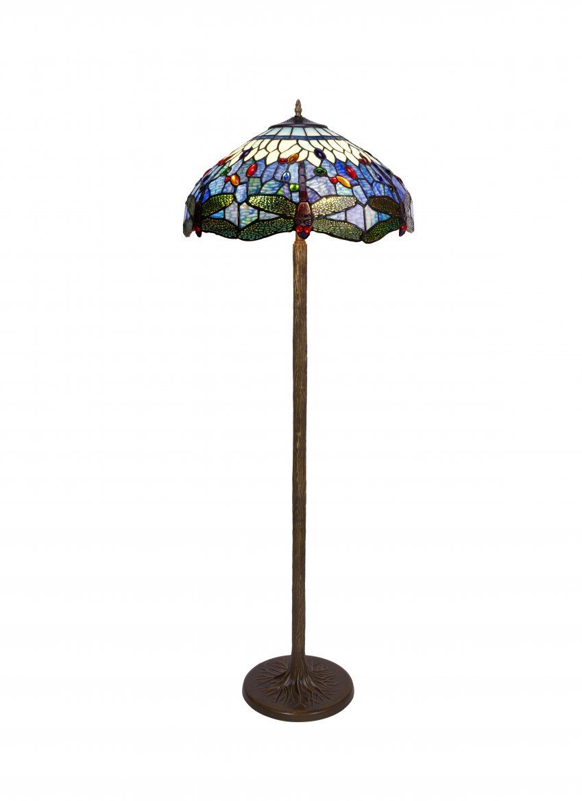 d.54cm Pié de salón Tiffany con base árbol Serie Belle Epoque