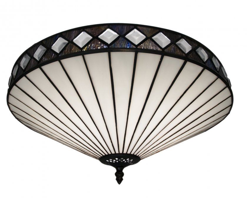 d.45cm Lámpara plafón de techo Tiffany mayor Serie Ilumina