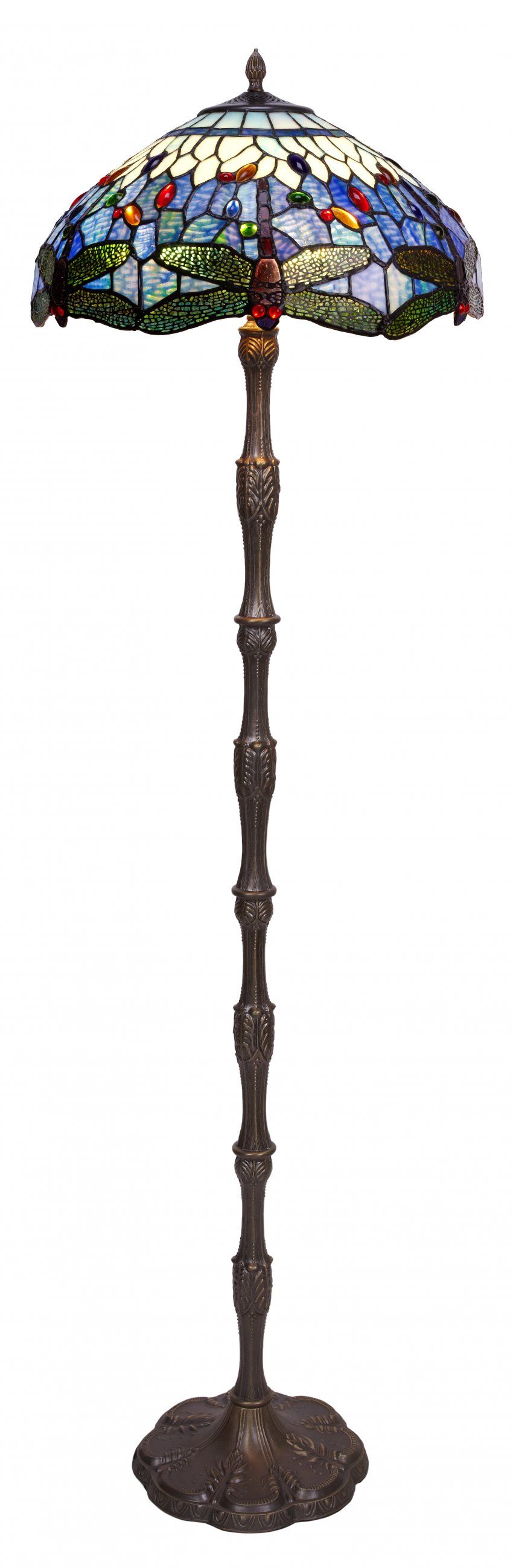 d.54cm Pié de salón Tiffany con montura con forma Serie Belle Epoque