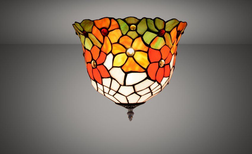 d.30cm Plafón Tiffany