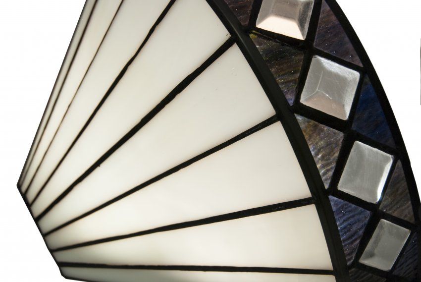 Lampara de pared de medialuna