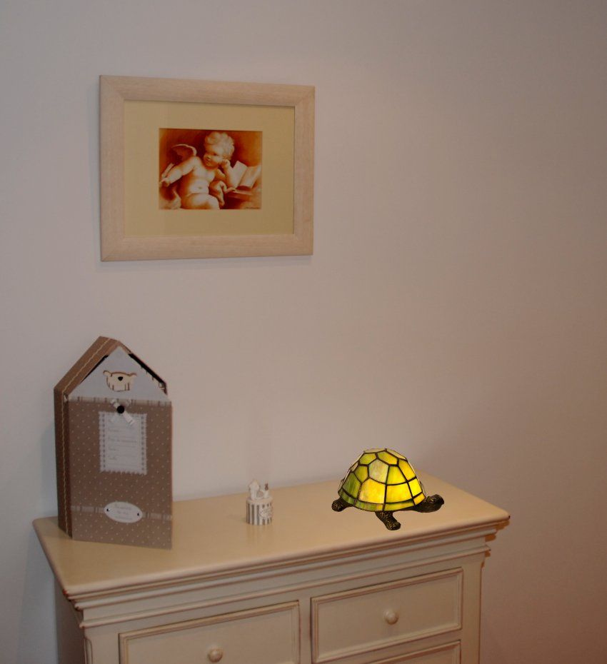 Tortuga Tiffany color verde