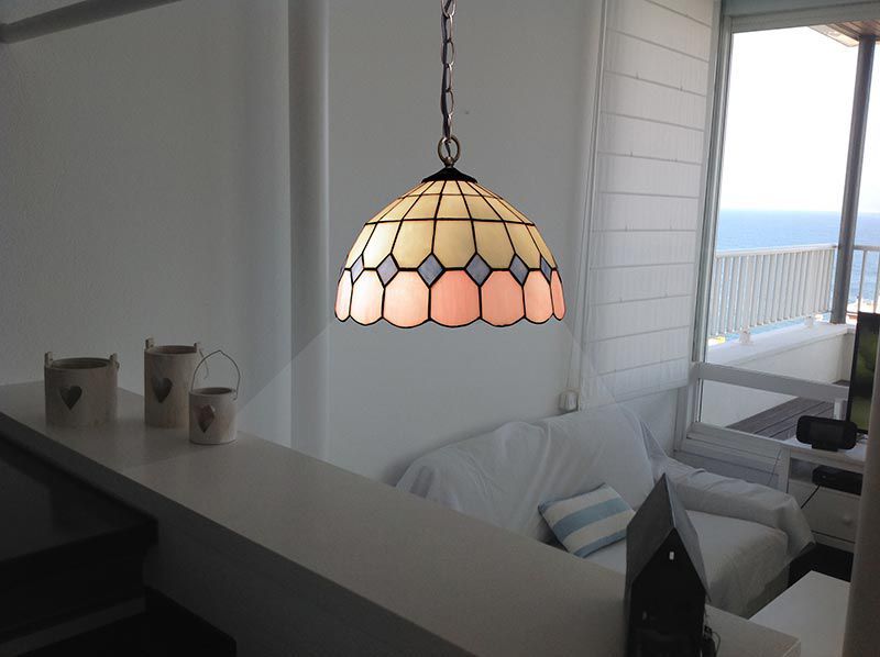 Colgante c/cadena Serie Pink dia.30cm Ref.2814.99