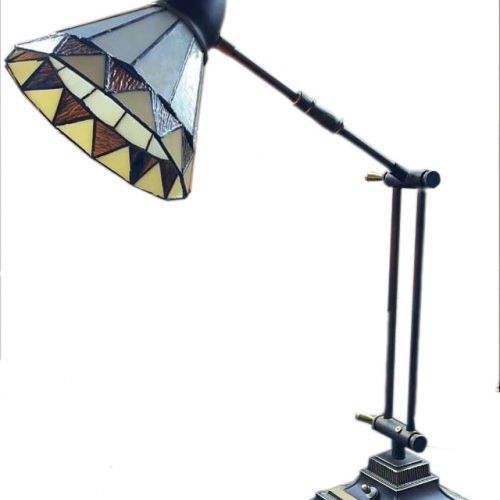 d.17cm. Sobremesa móvil despacho con pantalla Tiffany