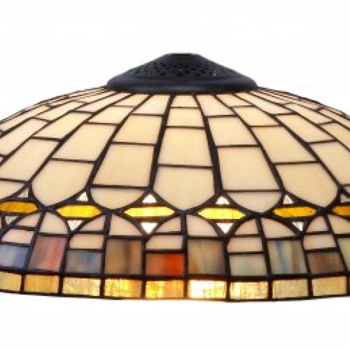 d.40cm Pantalla Tiffany suelta Serie Quarz