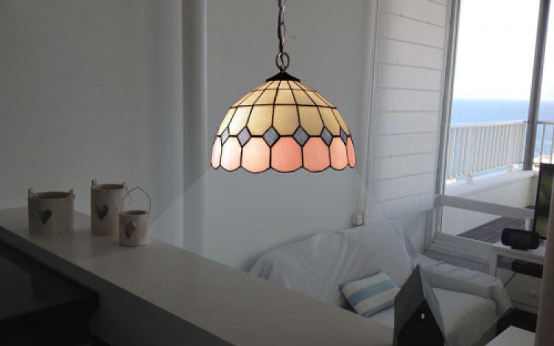 Colgante c/cadena Serie Pink dia.30cm Ref.2814.99