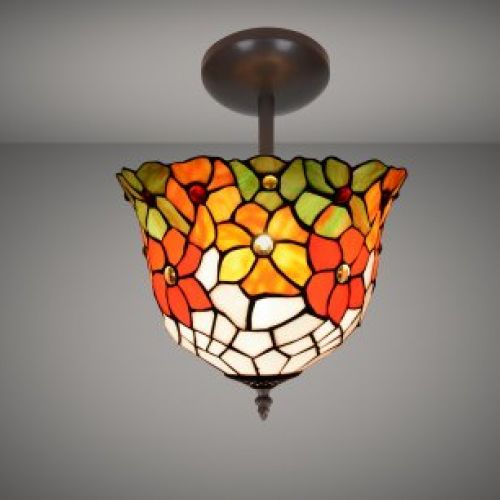 d.30cm Plafón bajo Tiffany