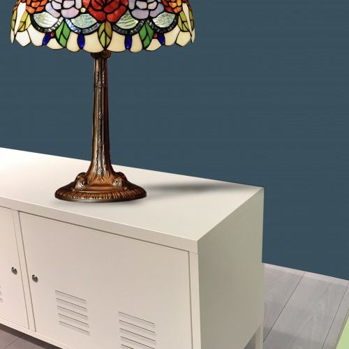 d.40cm Sobremesa Tiffany mayor con base