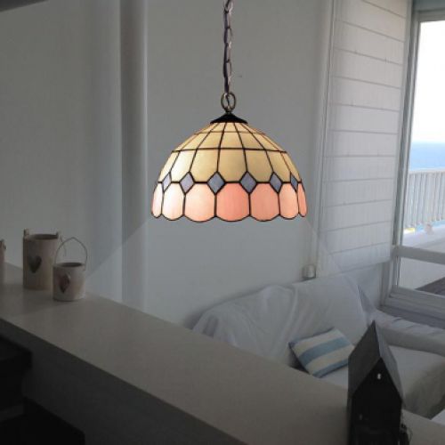 Colgante c/cadena Serie Pink dia.30cm Ref.2814.99