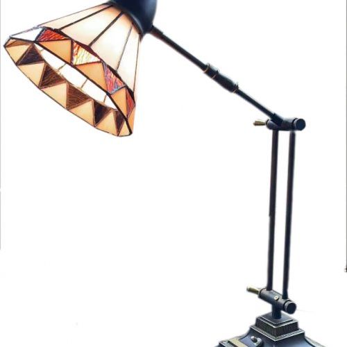 d.17cm. Sobremesa móvil despacho con pantalla Tiffany