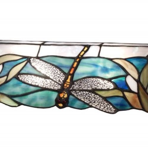 Pantalla suelta rectangular color azul