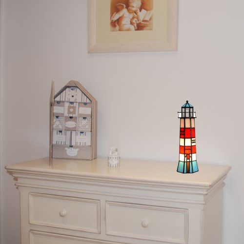 d.12cm. Figura faro Tiffany Serie Compact II