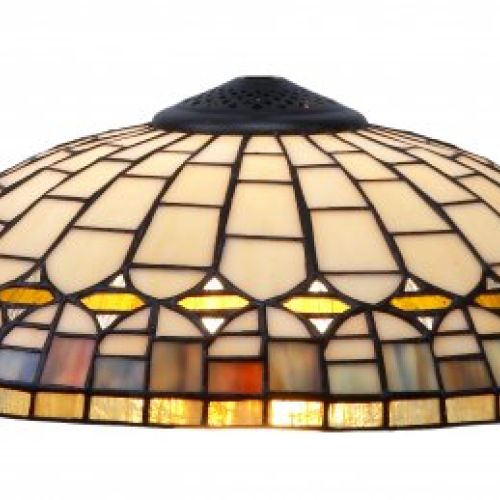 d.40cm Pantalla Tiffany suelta Serie Quarz